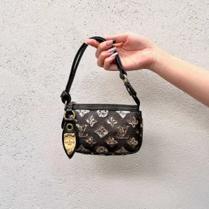 Louis Vuitton Monogram Eclipse Pochette Accessory/2009-10Fw Collection M60125