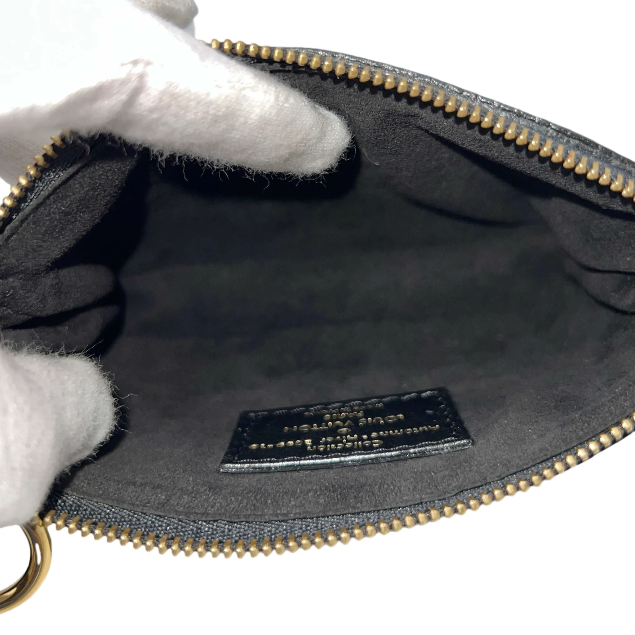Louis Vuitton Monogram Eclipse Pochette Accessory/2009-10Fw Collection M60125