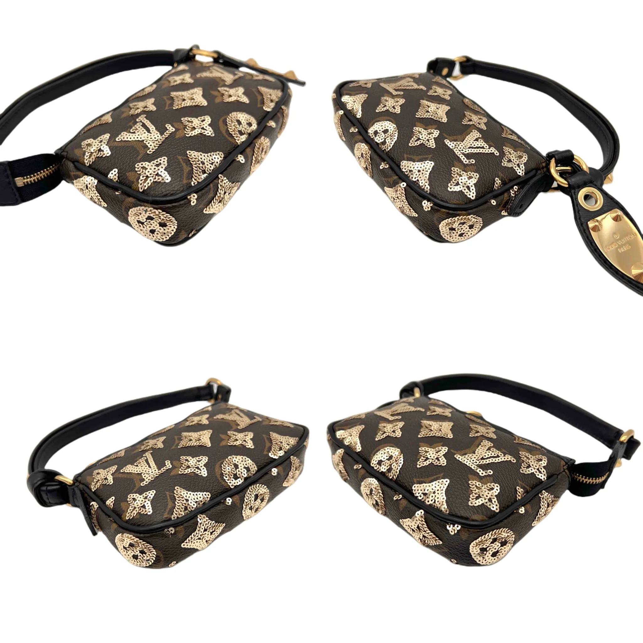 Louis Vuitton Monogram Eclipse Pochette Accessory/2009-10Fw Collection M60125