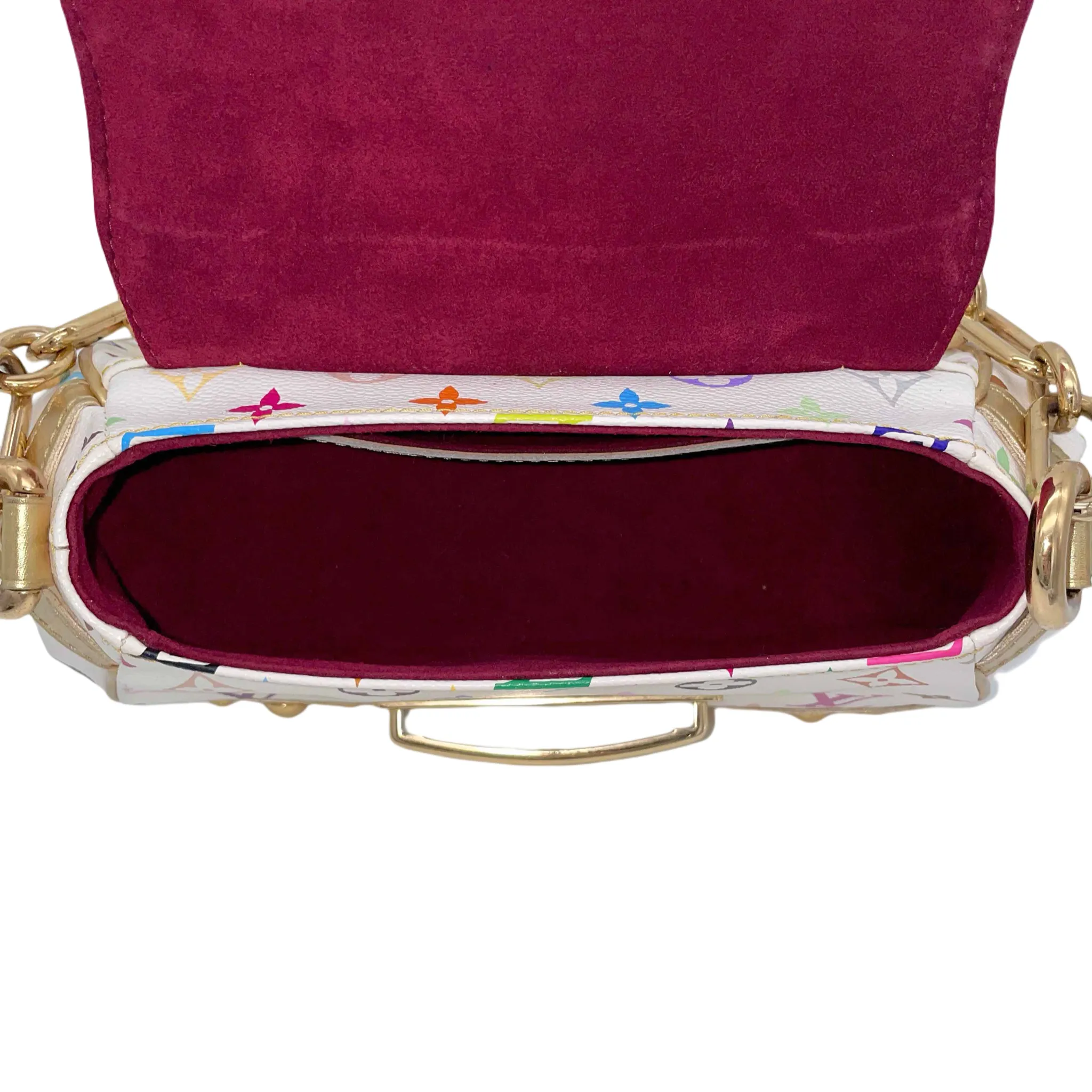 Louis Vuitton Monogram Multicolor White Marine M40206 Shoulder Bag