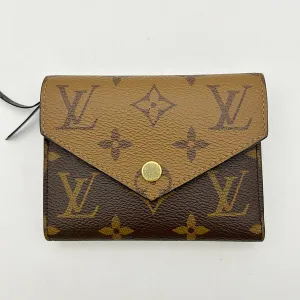 LOUIS VUITTON Reverse Monogram Victorine Wallet B0401A72KR