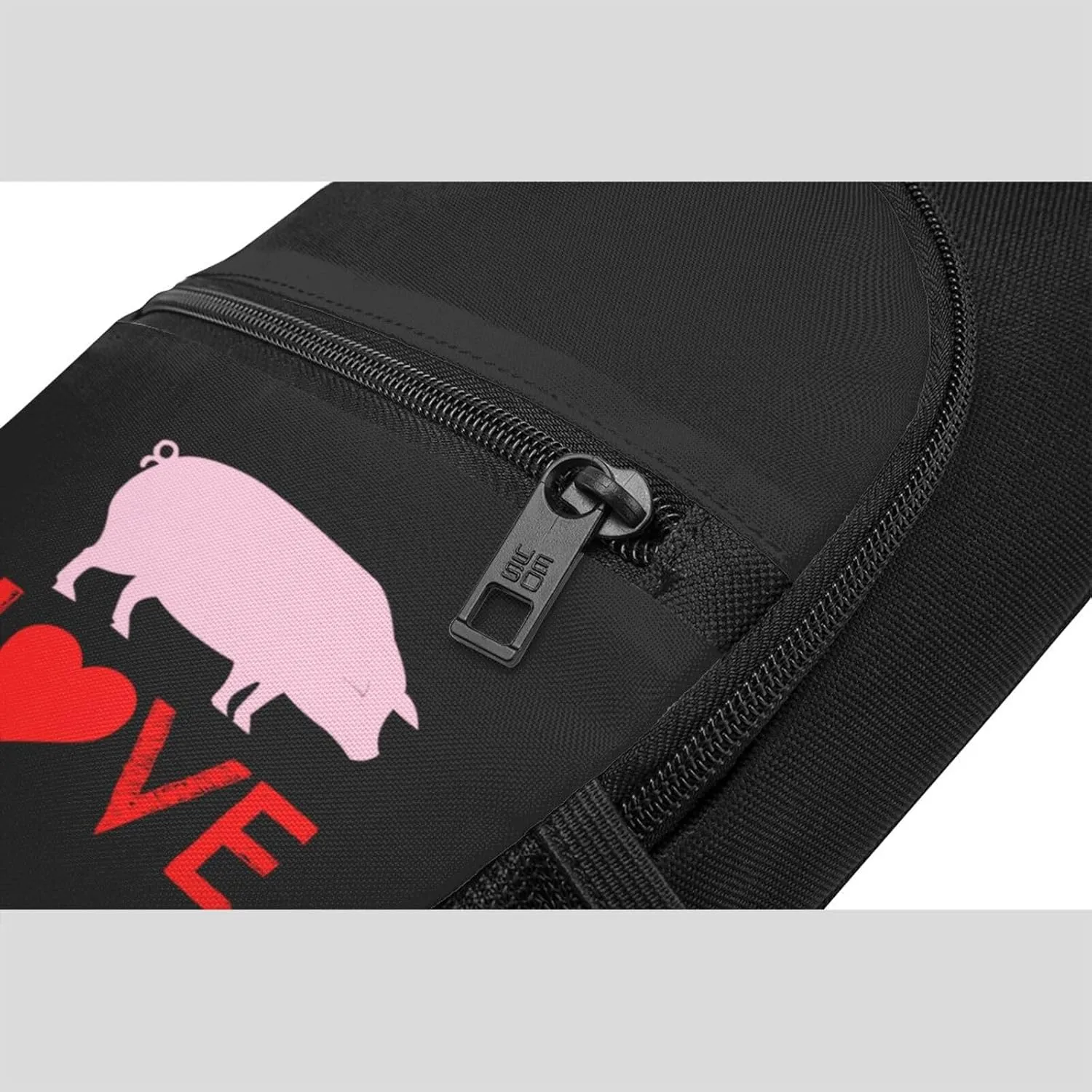 Love Pigs Chest Pack Leisure Shoulder Crossbody Chest Bag