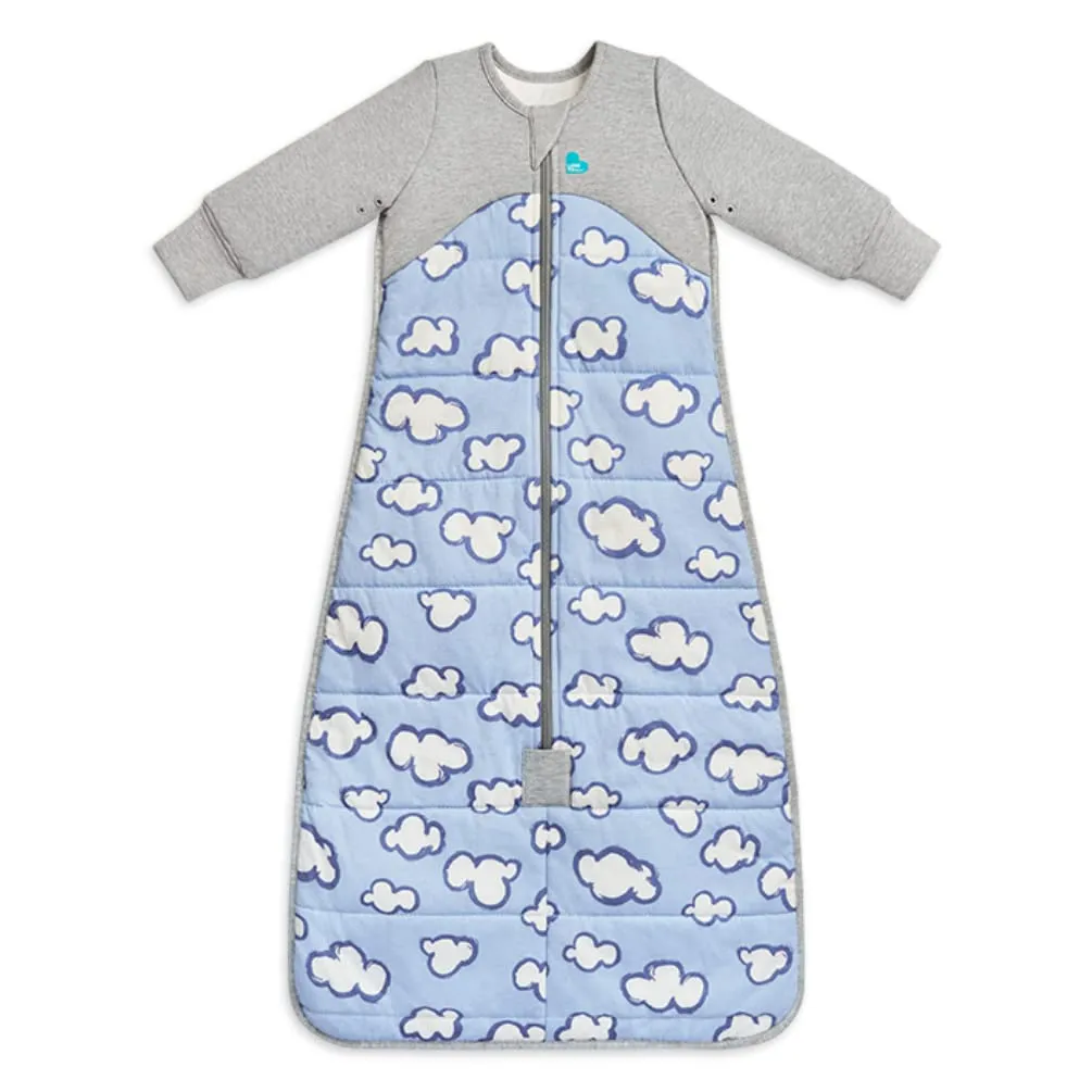 Love to Dream Warm Toddler Sleep Bag (18-36 Mo), Super Soft Temp Regulating Sleeping Sack, 2.5TOG Warm Wearable Blanket, Blue