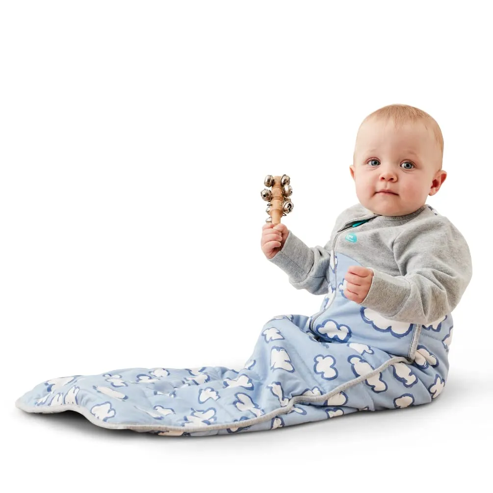 Love to Dream Warm Toddler Sleep Bag (18-36 Mo), Super Soft Temp Regulating Sleeping Sack, 2.5TOG Warm Wearable Blanket, Blue