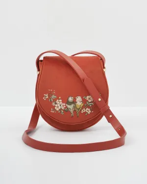 Lovebirds Saddle Bag
