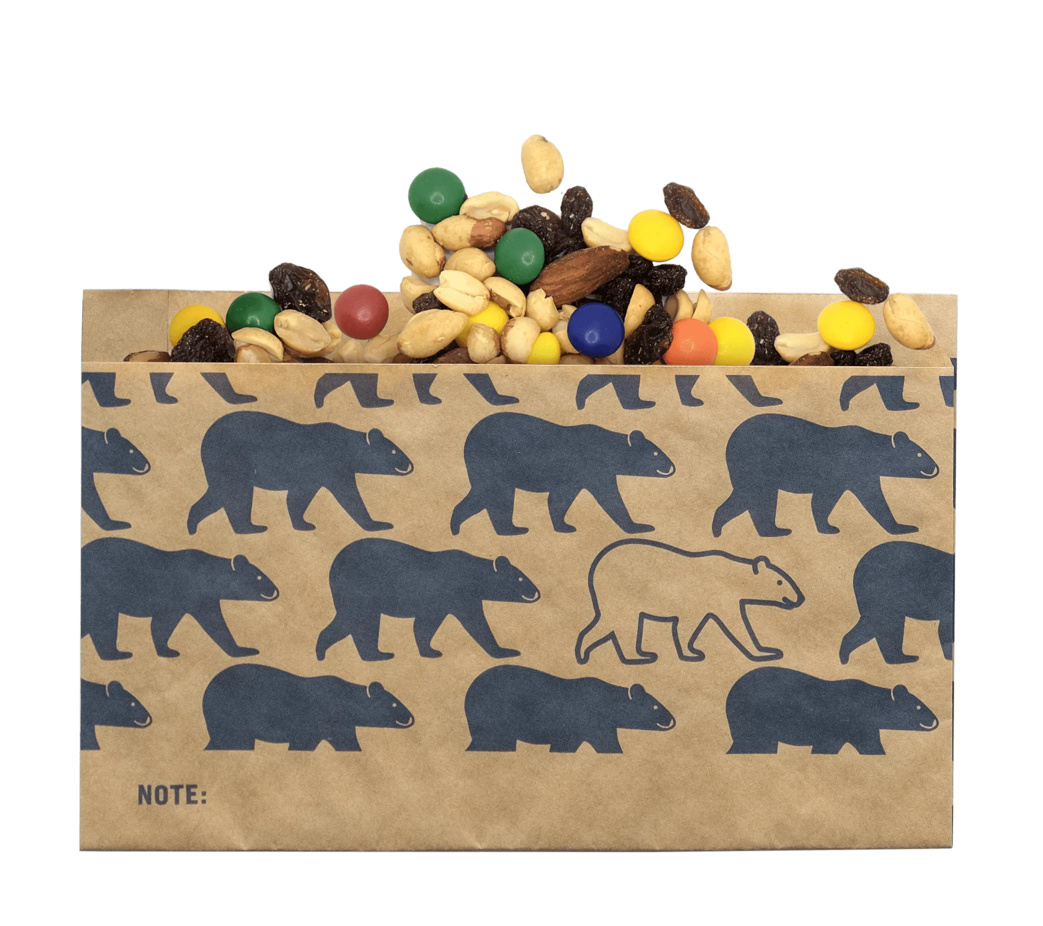 Lunchskins - Compostable Snack Bags Bear 50 Count