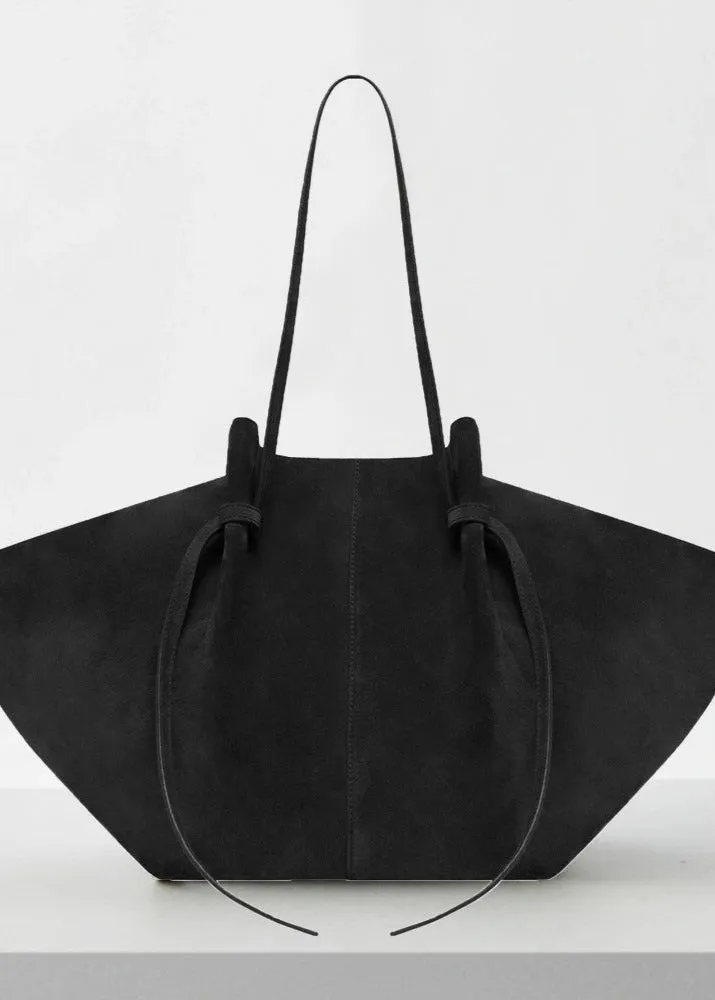 Luxe Suede Tote Bag