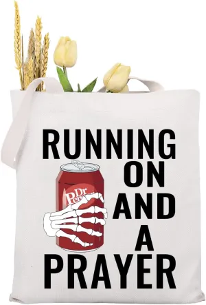 MAOFAED Soda Lover Gift, Soft Drink Gift, Canvas Tote Bag For Shopping Travel Office, Soda Pop Gift