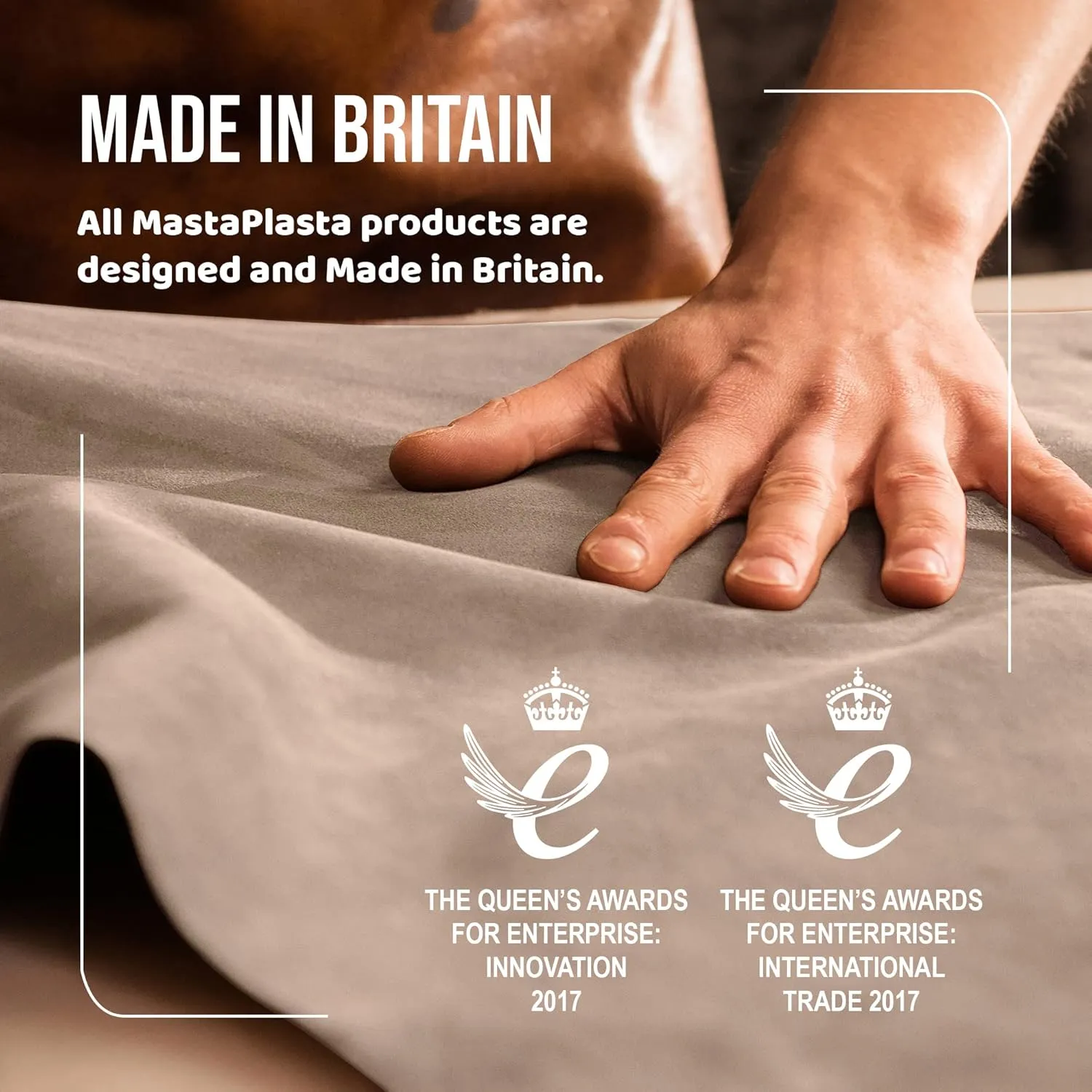 MastaPlasta Self-Adhesvie Premium Leather Repair Patch - Beige 8" x 4" (20 x 10 cm). Instant Upholstery-Quality Patch for Sofas, Car Interiors, Bags, Vinyl & More