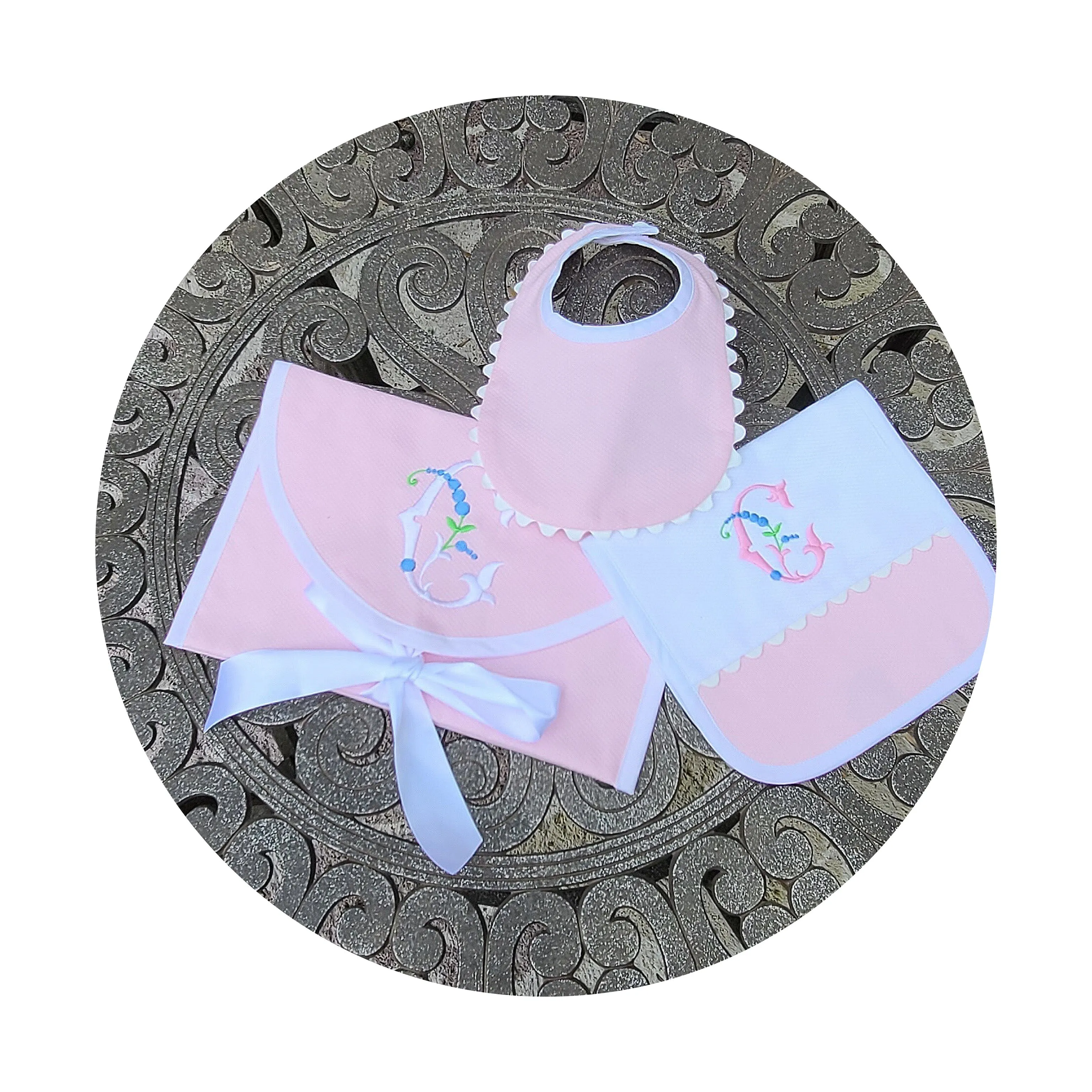 Medium Color Cotton Pique Envelope Bag