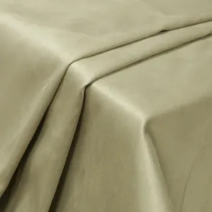 Medium Weight (2 Yards) 2 Way Stretch Micro Suede Fabric 160 GSM Plain Weaving Peach Skin Sueding Cloth for Handbag,Jewelry Package,Upper Surface,Tropical Tan