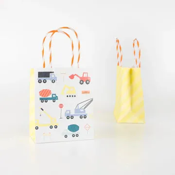 Meri Meri Construction party Bag (x8)