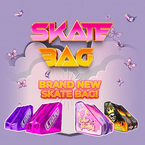 METALLIC Blue Skate Bag