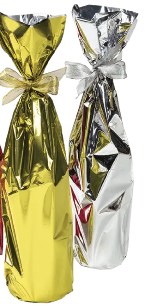 Metallic Bottle Bags