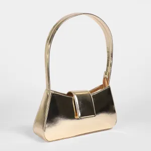 Metallic Gold IT GIRL Baguette