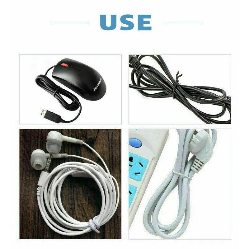 Metallic Twist Ties Plastic Cable Cord Ties Reusable Packaging Wire Candy