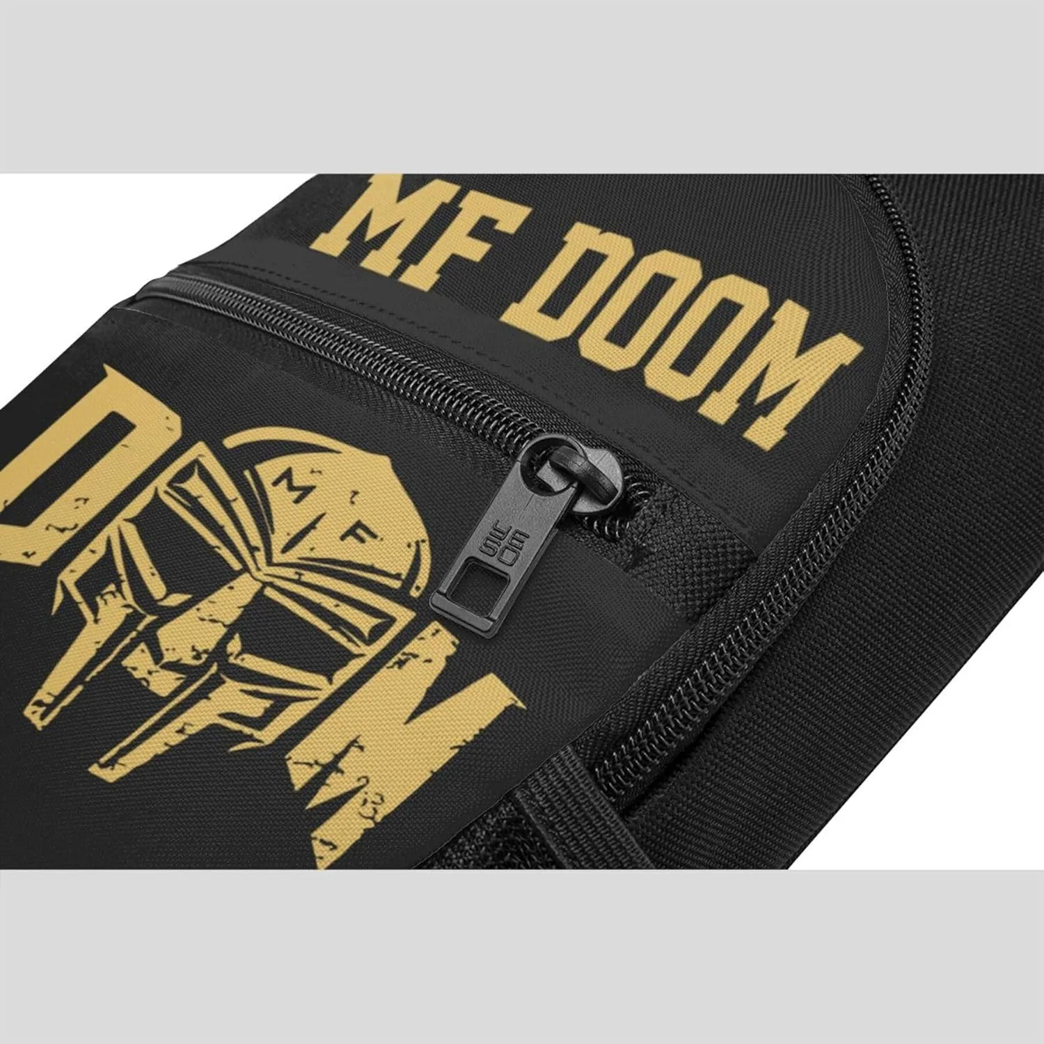 MF Hip Hop Music Rapper Sling Bag Chest Shoulder Backpack Crossbody Bags for Men Women Hiking Daypack Multipurpose Cross Body Chest Bag, Mf Doom-10