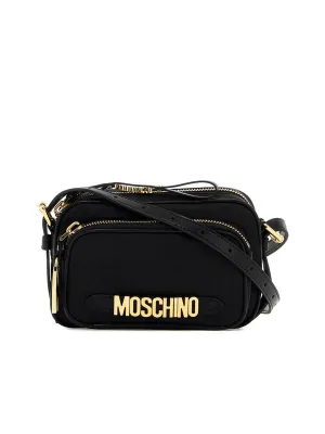 Mini Shoulder Bag With Metal Logo