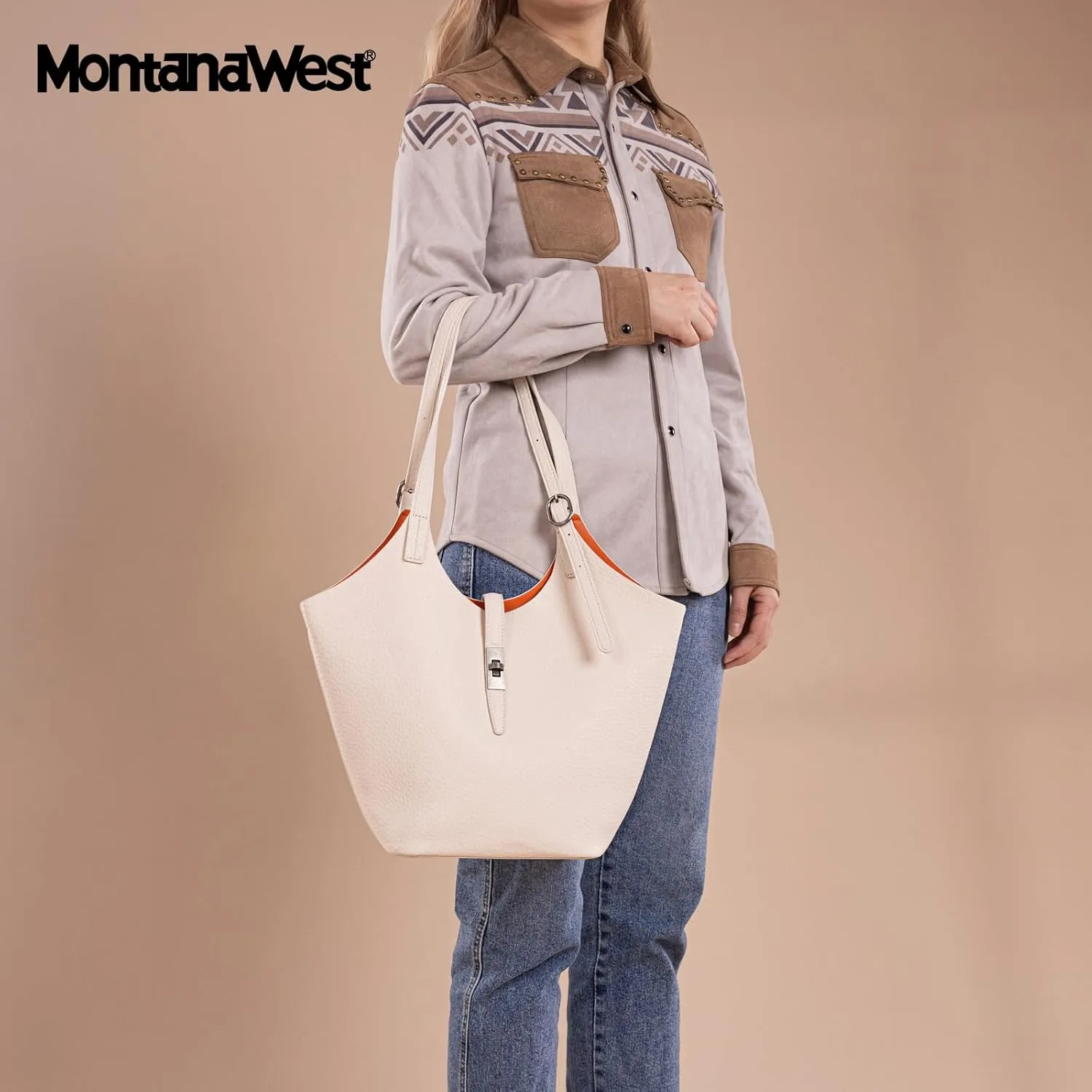 Montana West Hobo Bags for Women Designer Soft PU Leather Shoulder Bag with Detachable Pouch