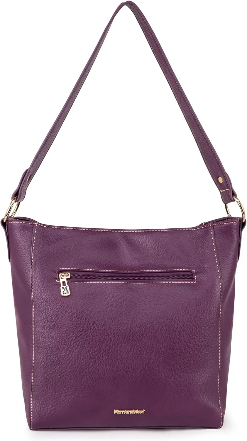 Montana West Purse for Women Trendy Soft Shoulder Purses and Handbags Hobo Bags