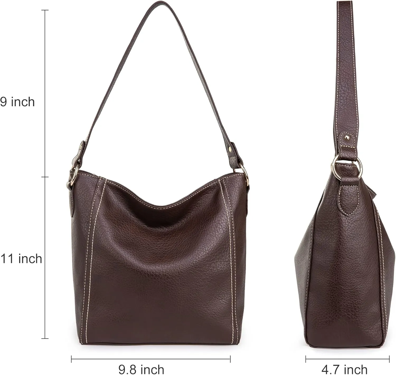 Montana West Purse for Women Trendy Soft Shoulder Purses and Handbags Hobo Bags