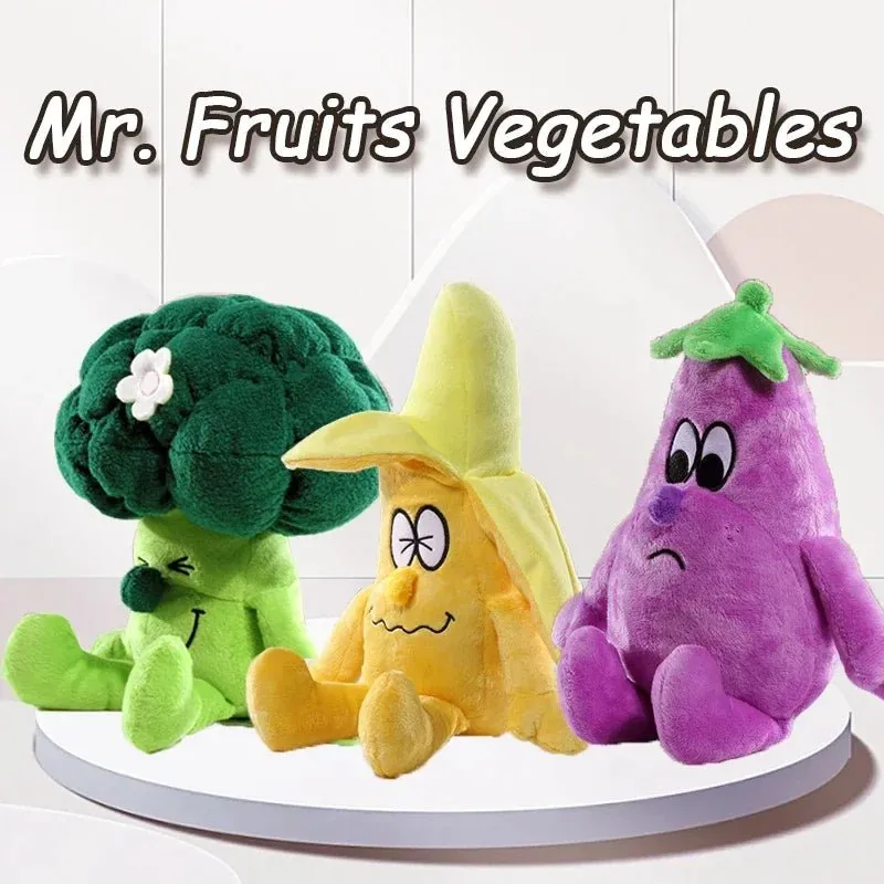 Mr. Fruits Veggie Plush Doll