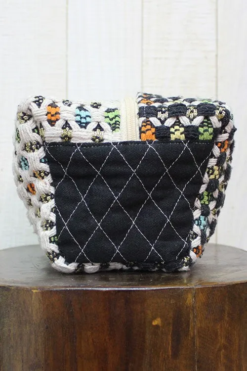 Multi Patterned Makeup Bag