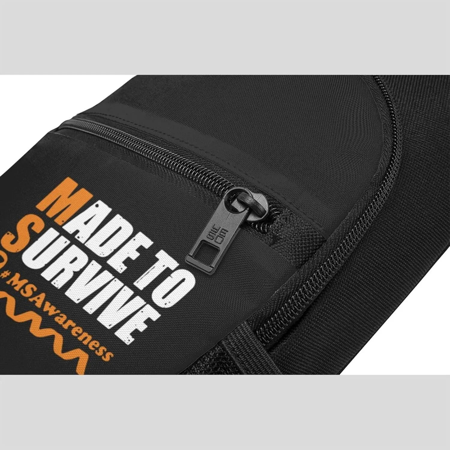 Multiple Sclerosis Awareness Chest Pack Leisure Shoulder Crossbody Chest Bag