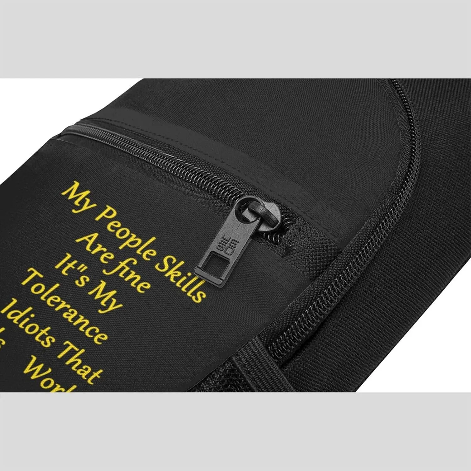 My People Skills are Fine Chest Pack Leisure Shoulder Crossbody Chest Bag
