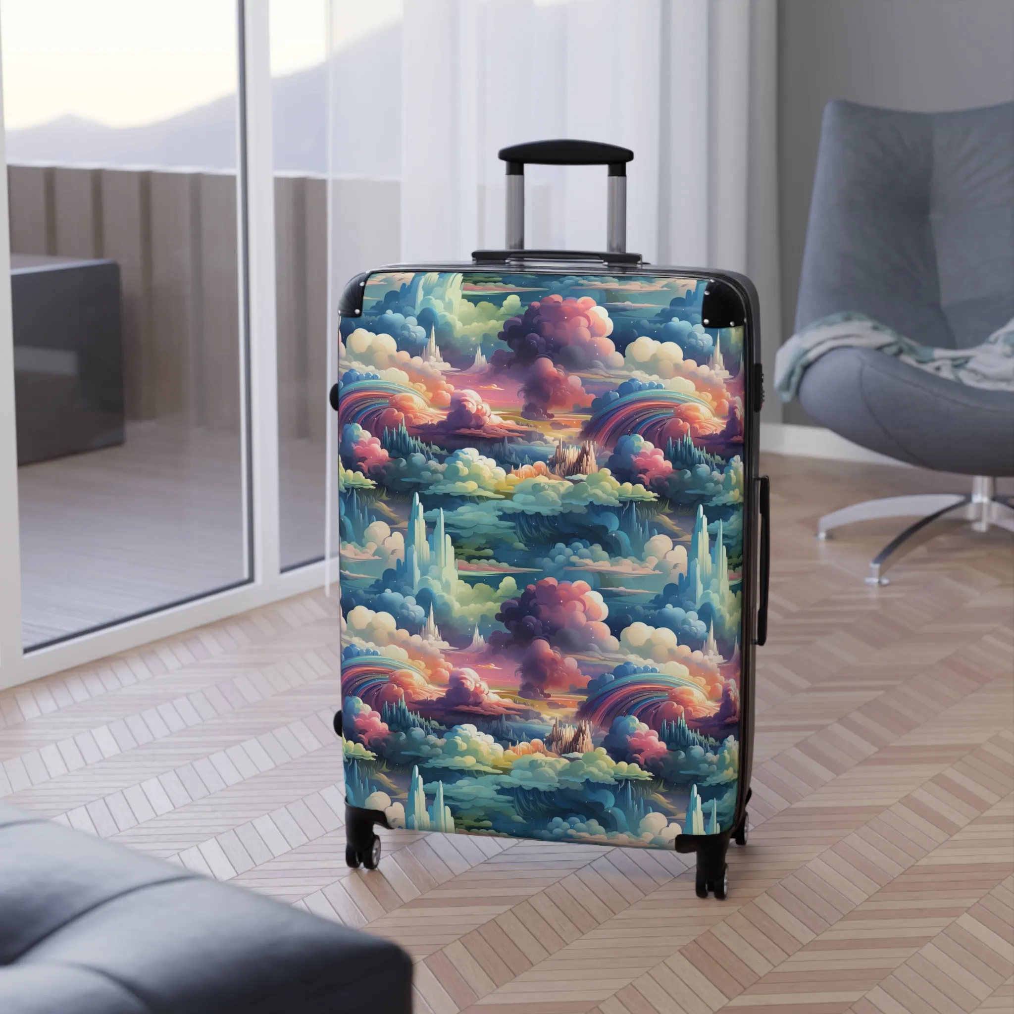 Mystical Rainbow Suitcase