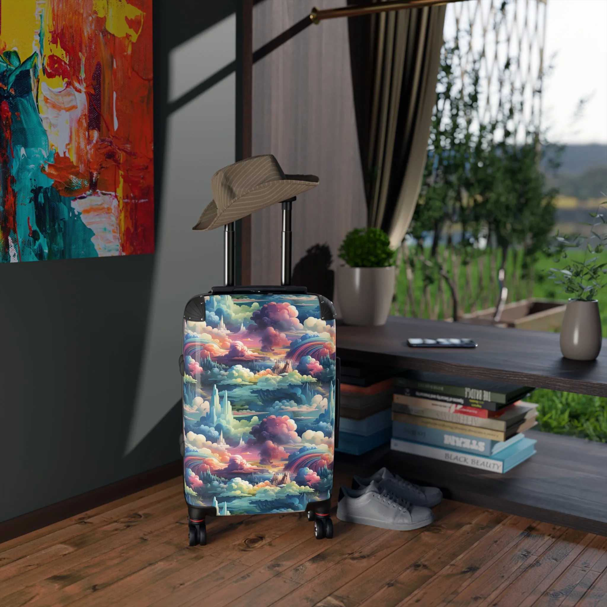 Mystical Rainbow Suitcase
