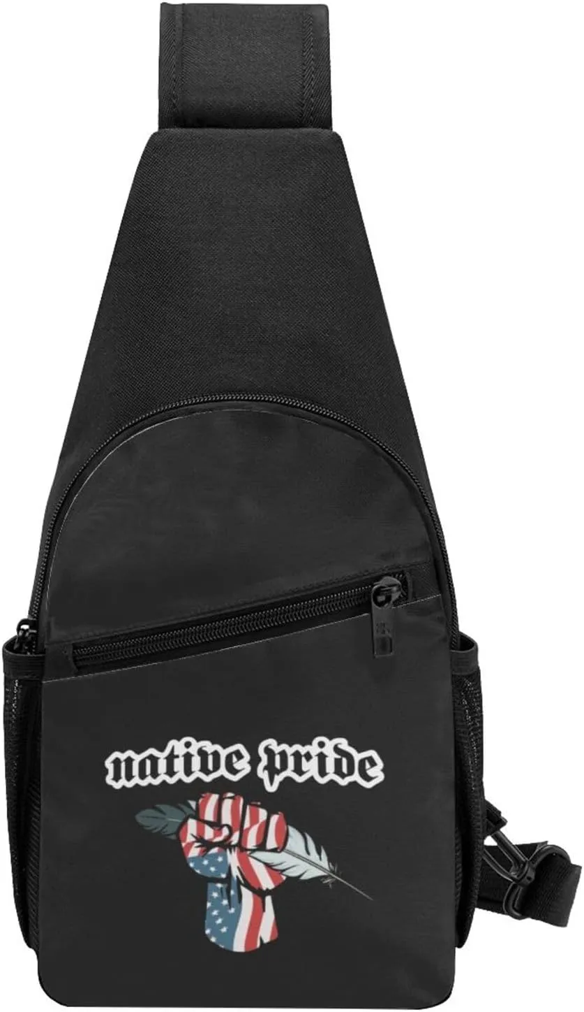 Native Pride Chest Pack Leisure Shoulder Crossbody Chest Bag