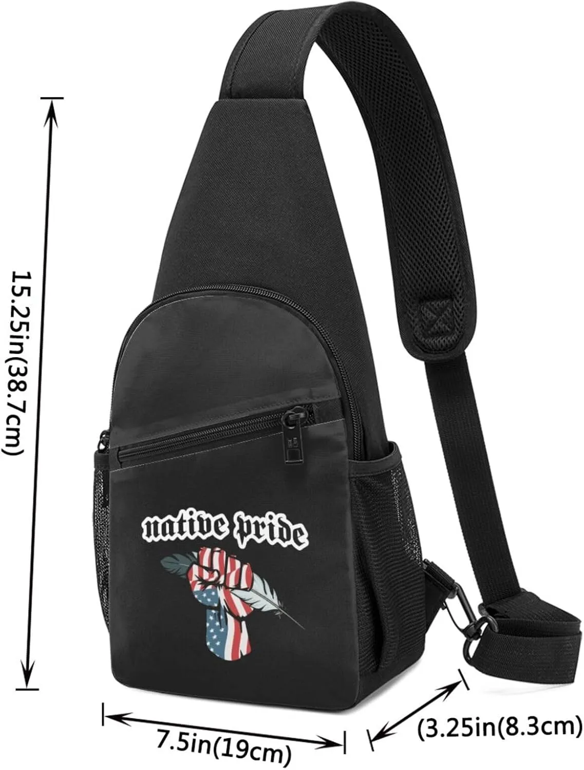 Native Pride Chest Pack Leisure Shoulder Crossbody Chest Bag