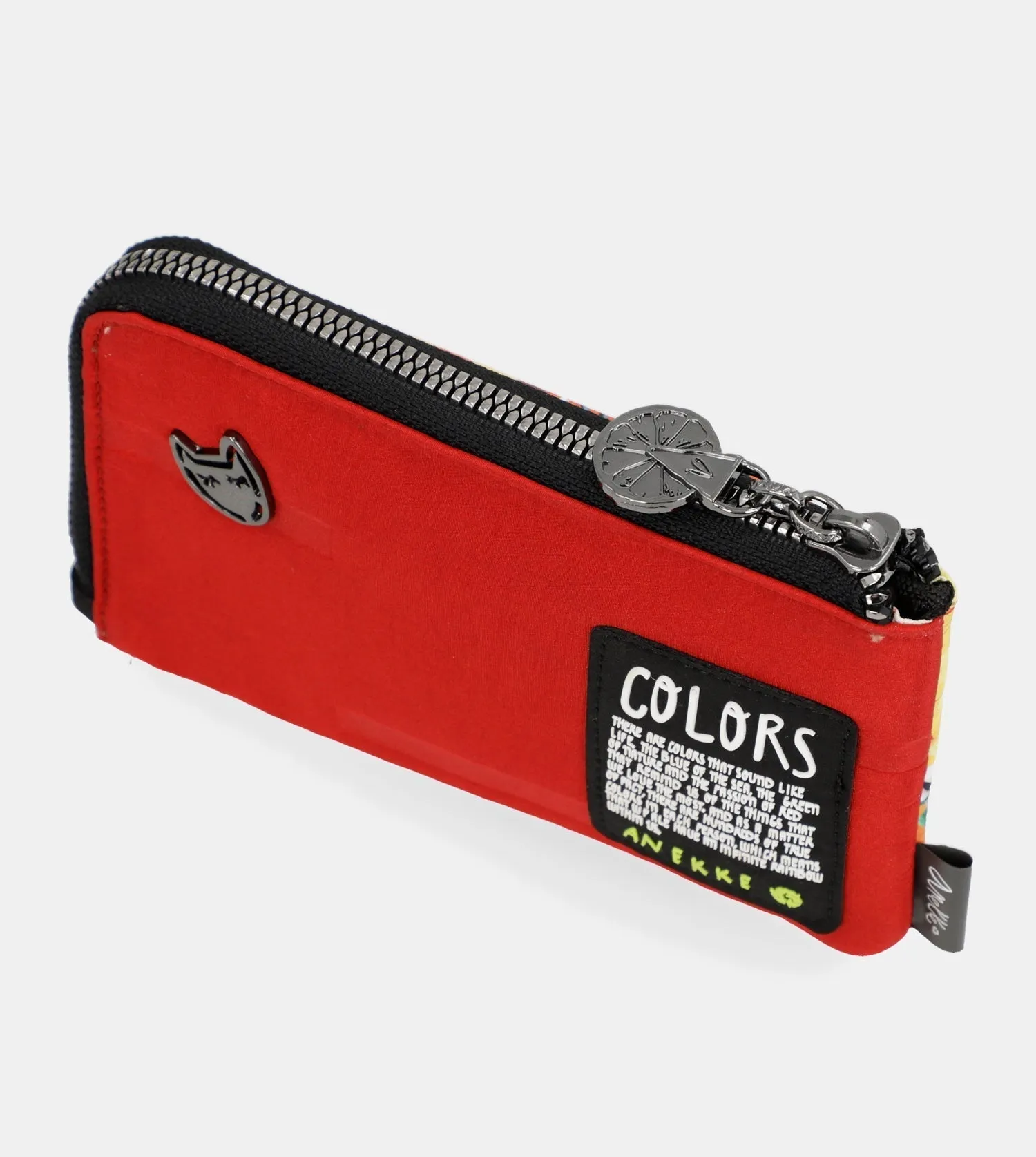 Nature Colors red coin purse with red wallet