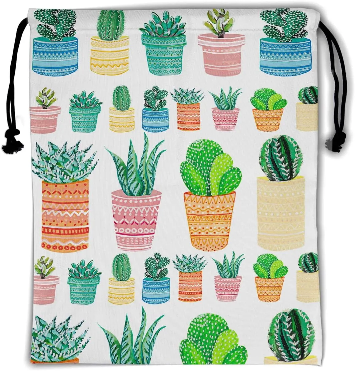 Nerxy Leaf Grip Bags for Gymnastics Tropical Leaves Grip Bag Botanical Drawstring Storage Bags