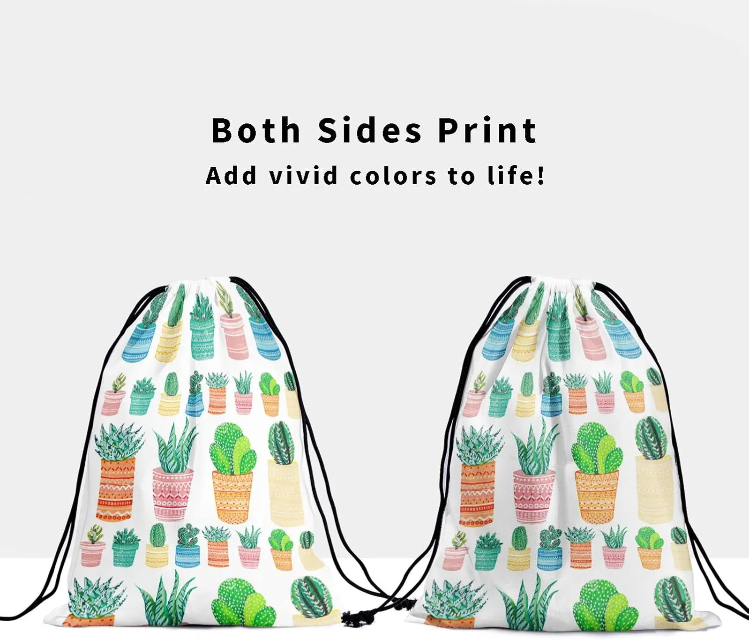 Nerxy Leaf Grip Bags for Gymnastics Tropical Leaves Grip Bag Botanical Drawstring Storage Bags