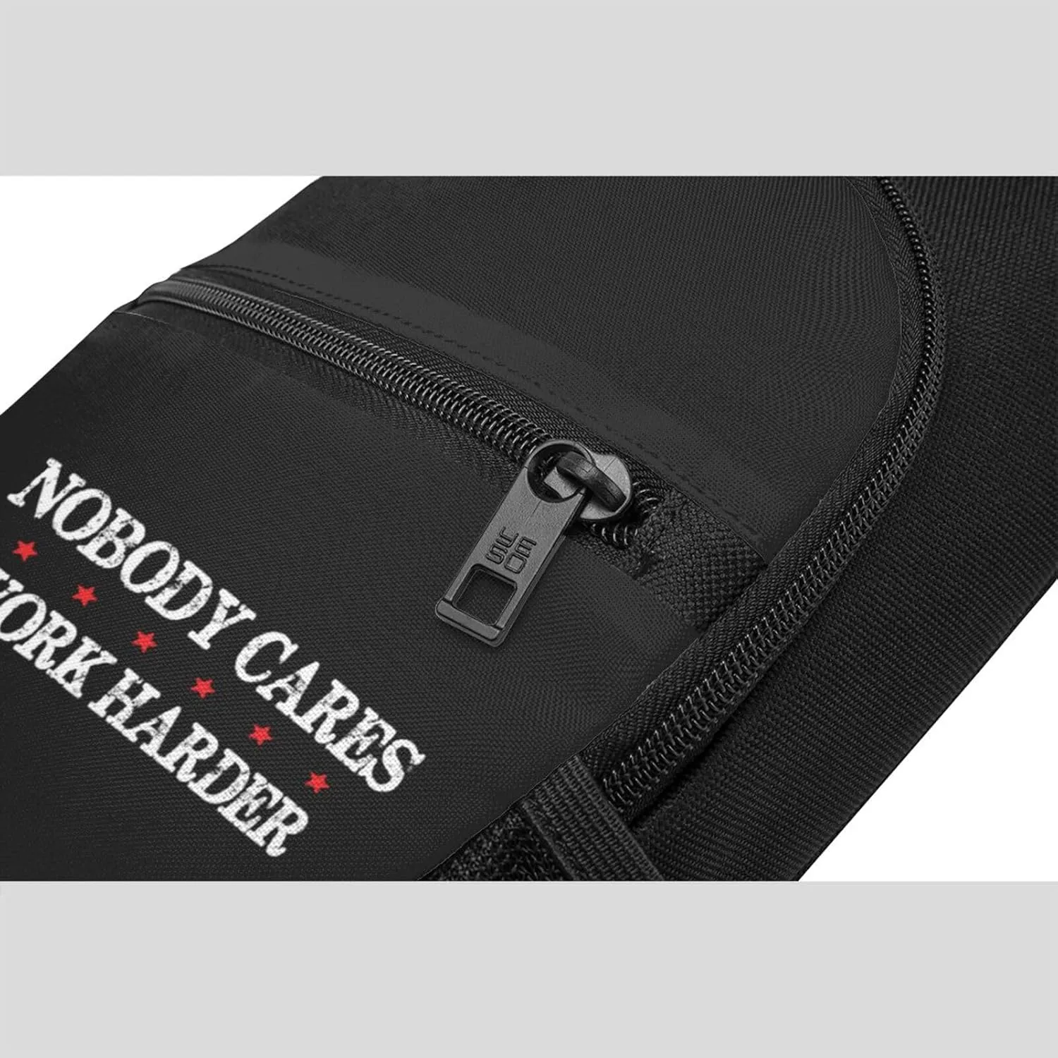 Nobody Cares Work Harder Chest Pack Leisure Shoulder Crossbody Chest Bag