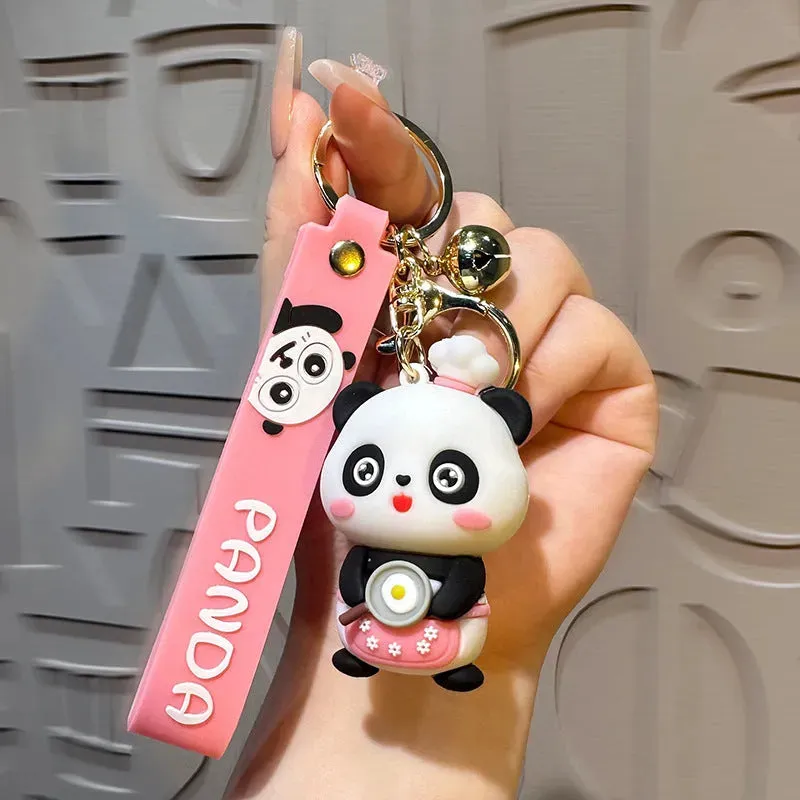 Panda Sweet Treat Grab Keychain