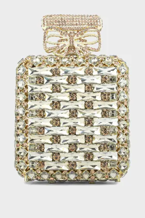 Party Wear Clutch BK4060-Golden