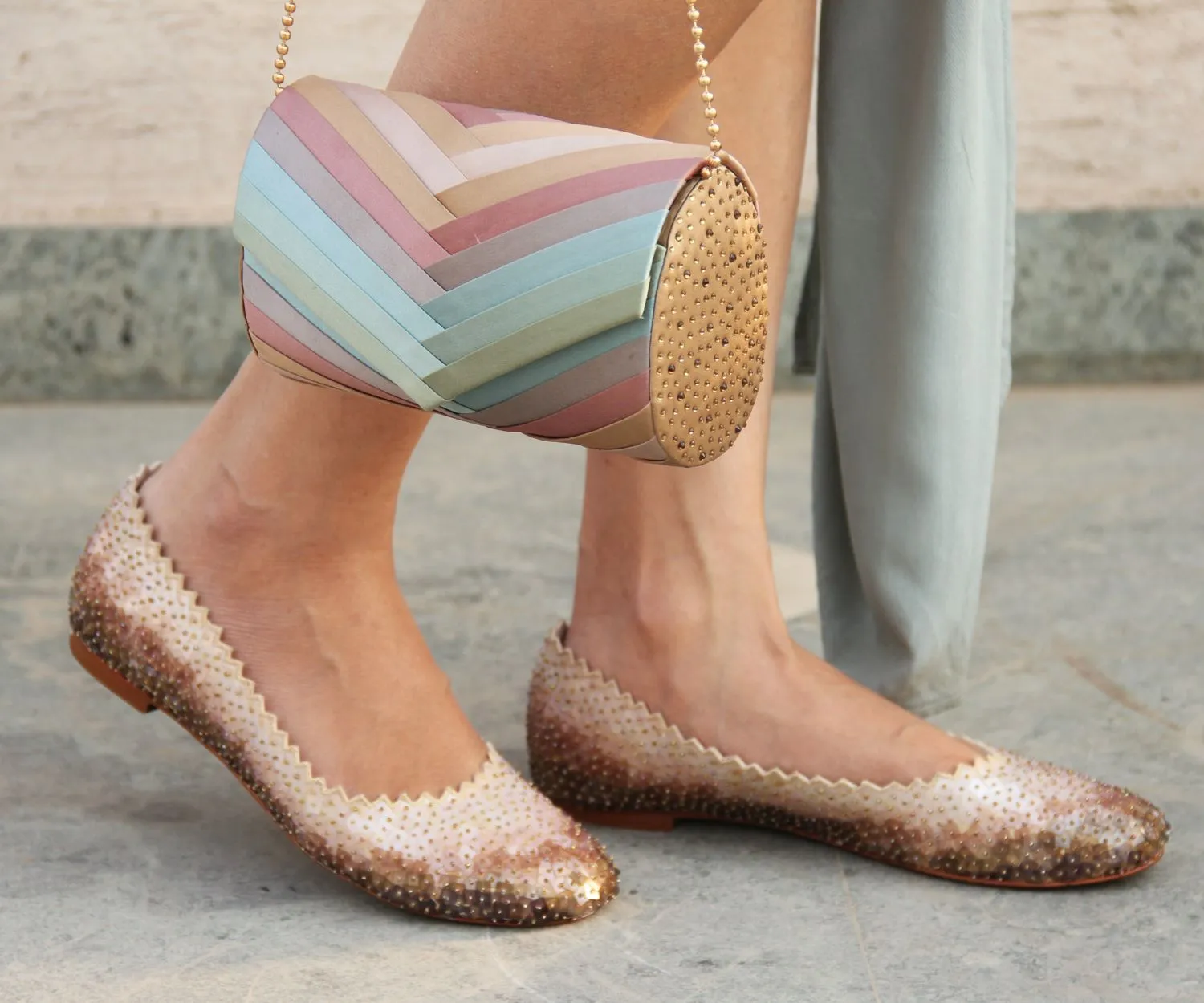 Pastel Ombre Clutch