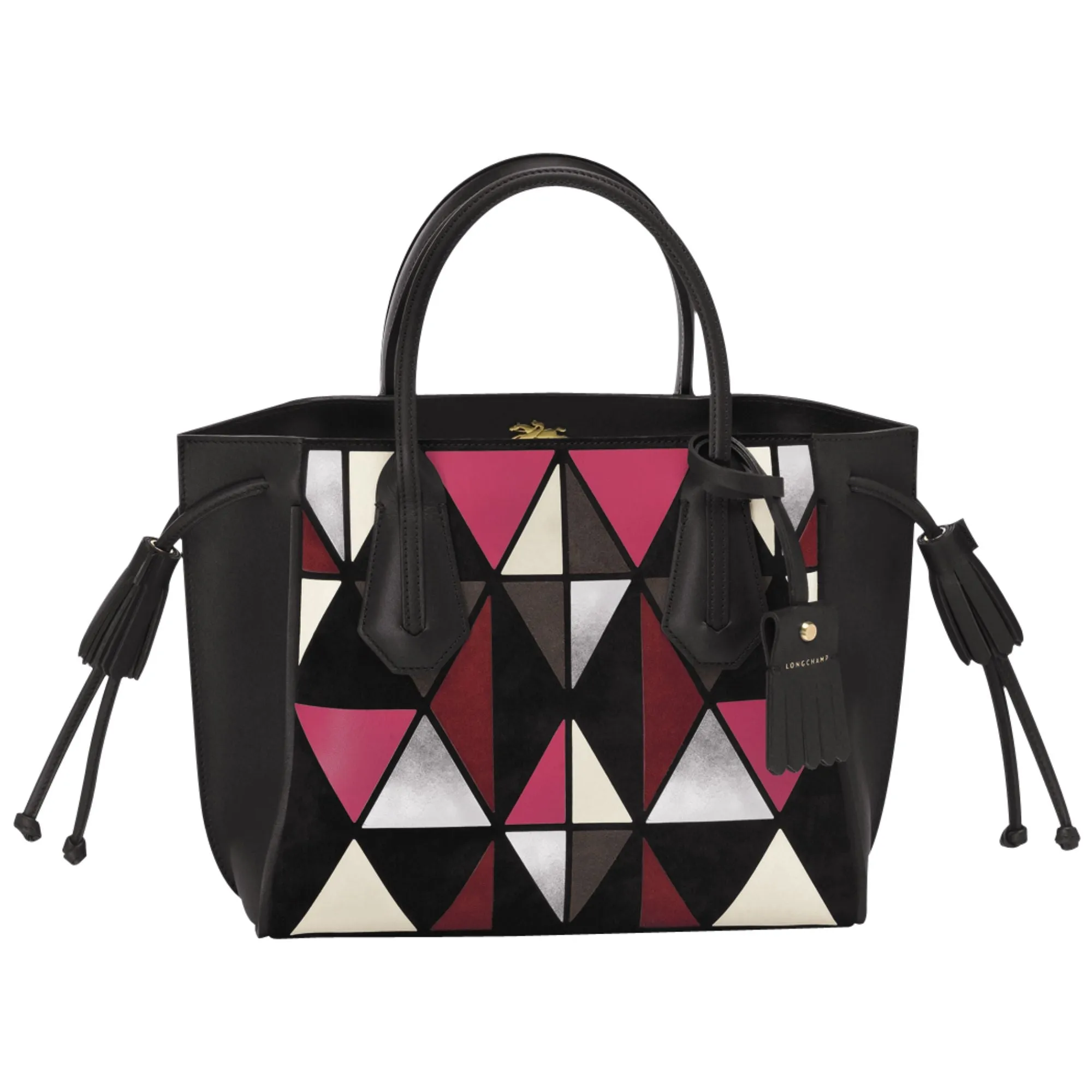 Penelope Arty Top Handle Bag - Red