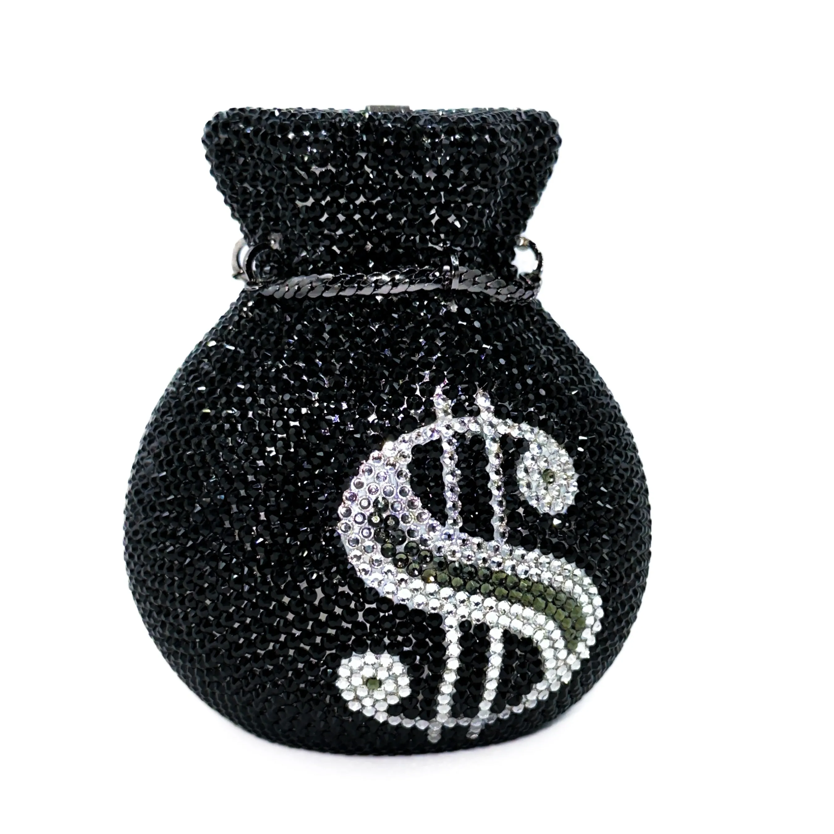Pochette Argent Noire