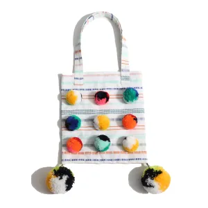 POM POM MESSENGER TOTE