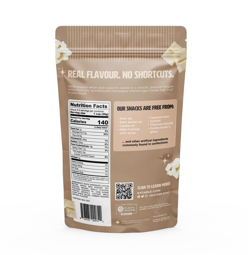 Pop the Champagne - Wine Infused Gourmet Popcorn