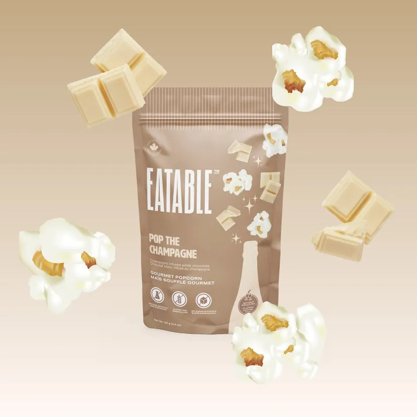 Pop the Champagne - Wine Infused Gourmet Popcorn