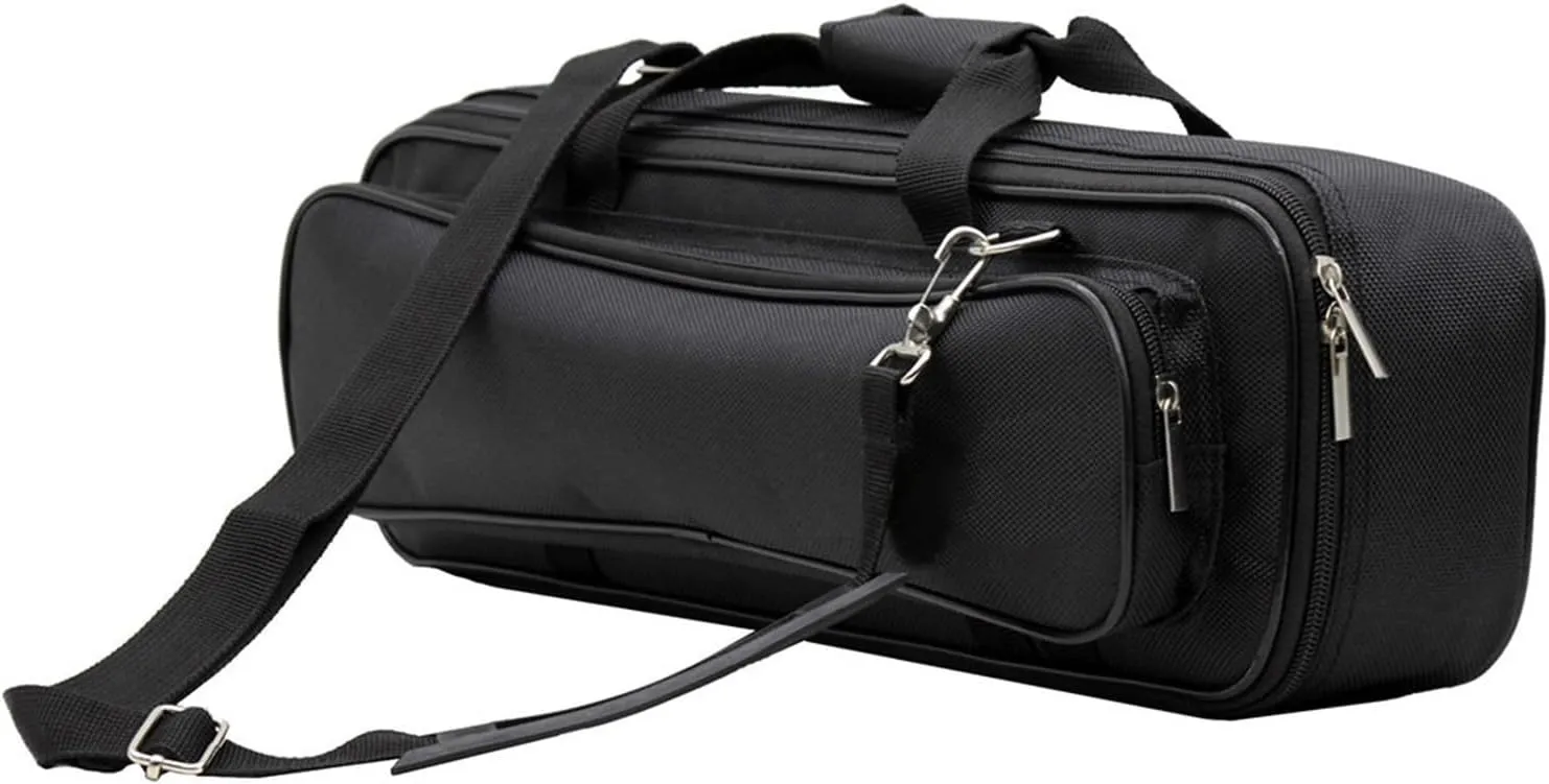 Portable and Versatile 16 or 17 Hole Flute Bag Handbag Carrying Case Shoulder Bags for Carry Your Instrument with Ease