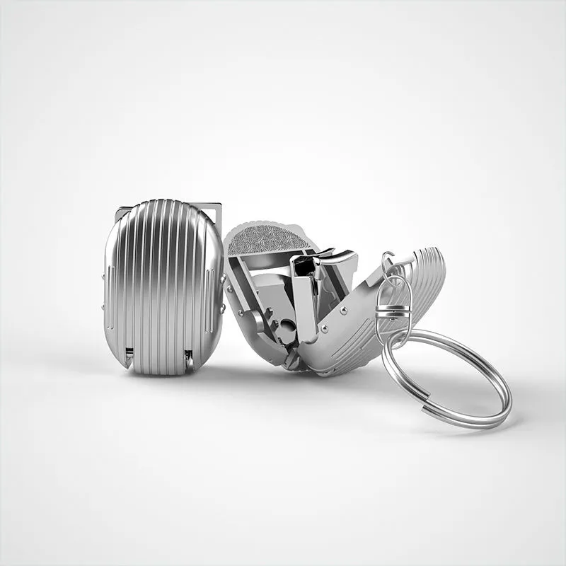 Portable Mini Folding Nail Clippers Keychain
