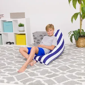 Posh Creations Bean Bag Chair for Kids and Teens -Twist Chair Medium 100L Size