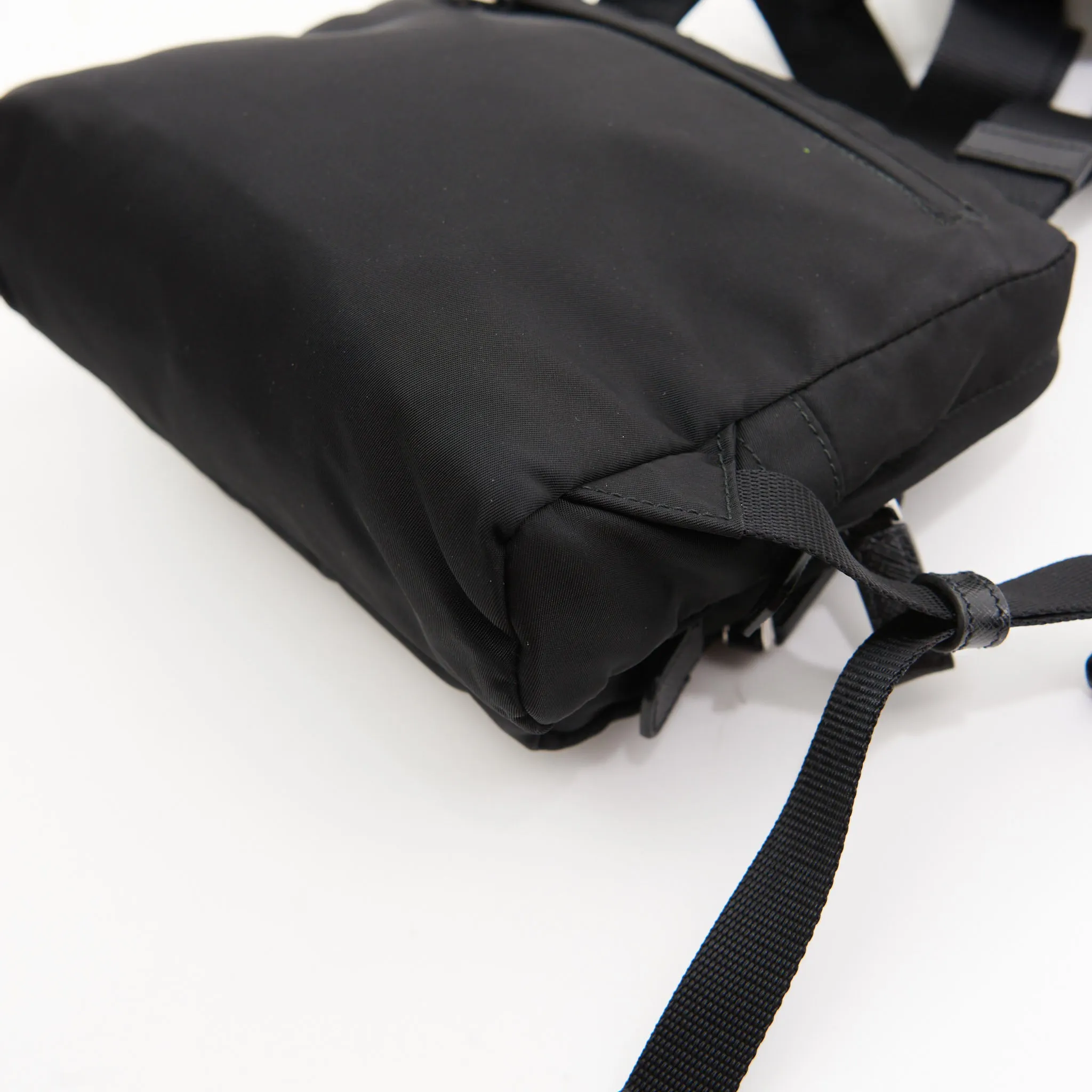 Prada Nylon Harness Bag in Black