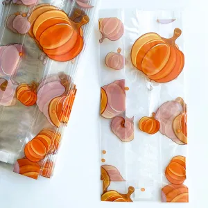 Pumpkin Print Cello Bags